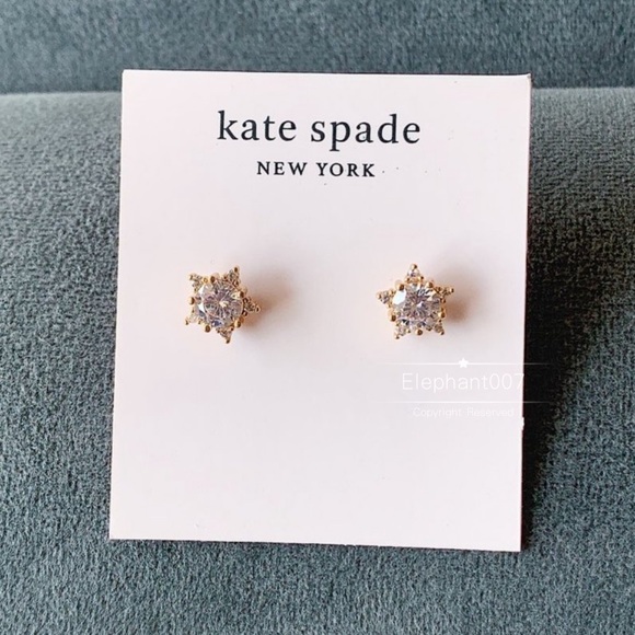 kate spade Jewelry - Kate Spade star crystal earring